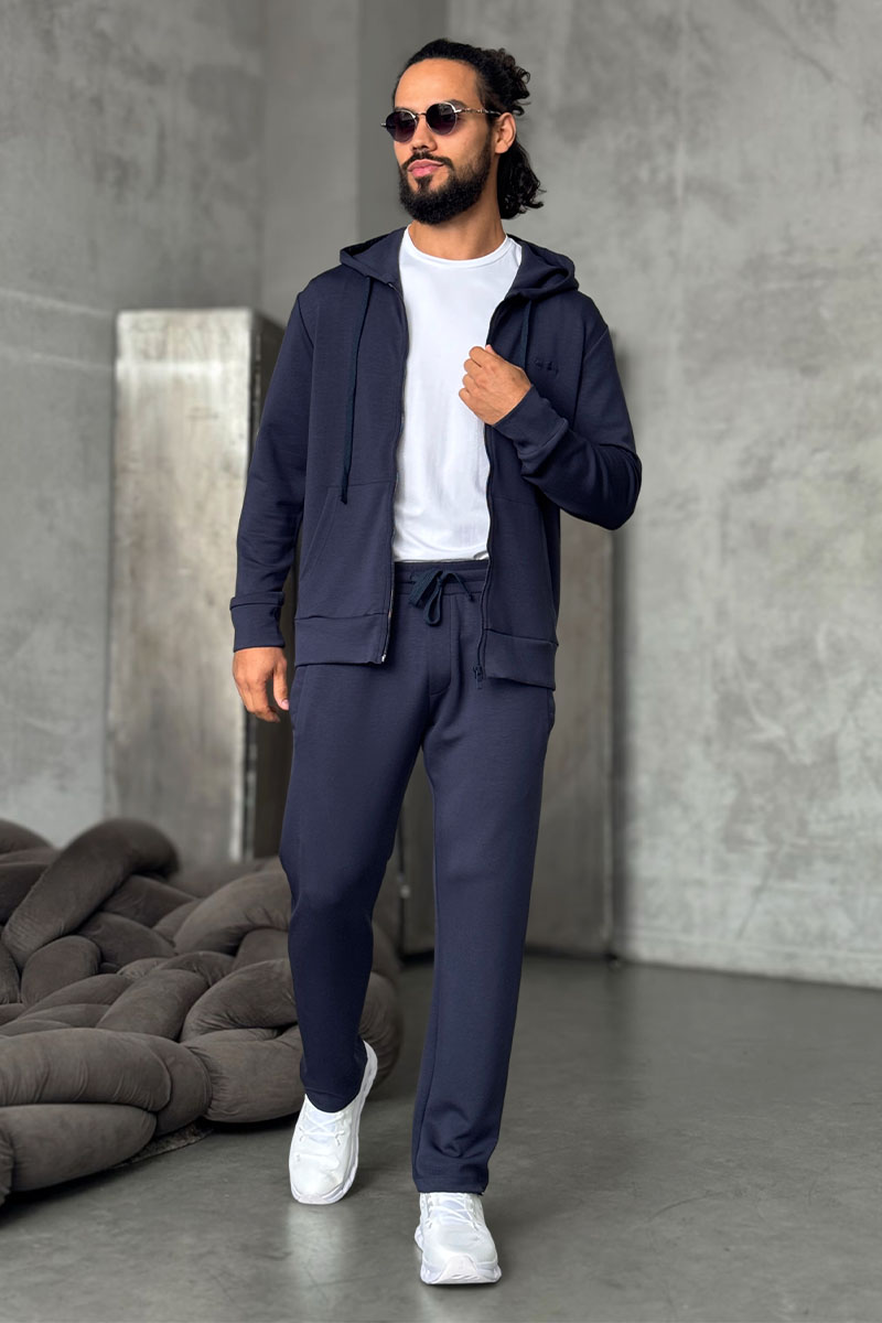 Loro Piana Тёмно-синие спортивные штаны 