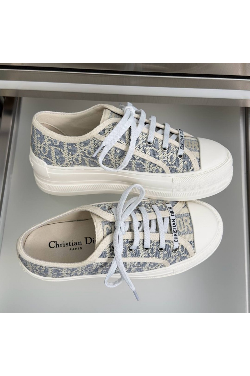 Dior Женские кроссовки Walk'n'Dior Oblique premium