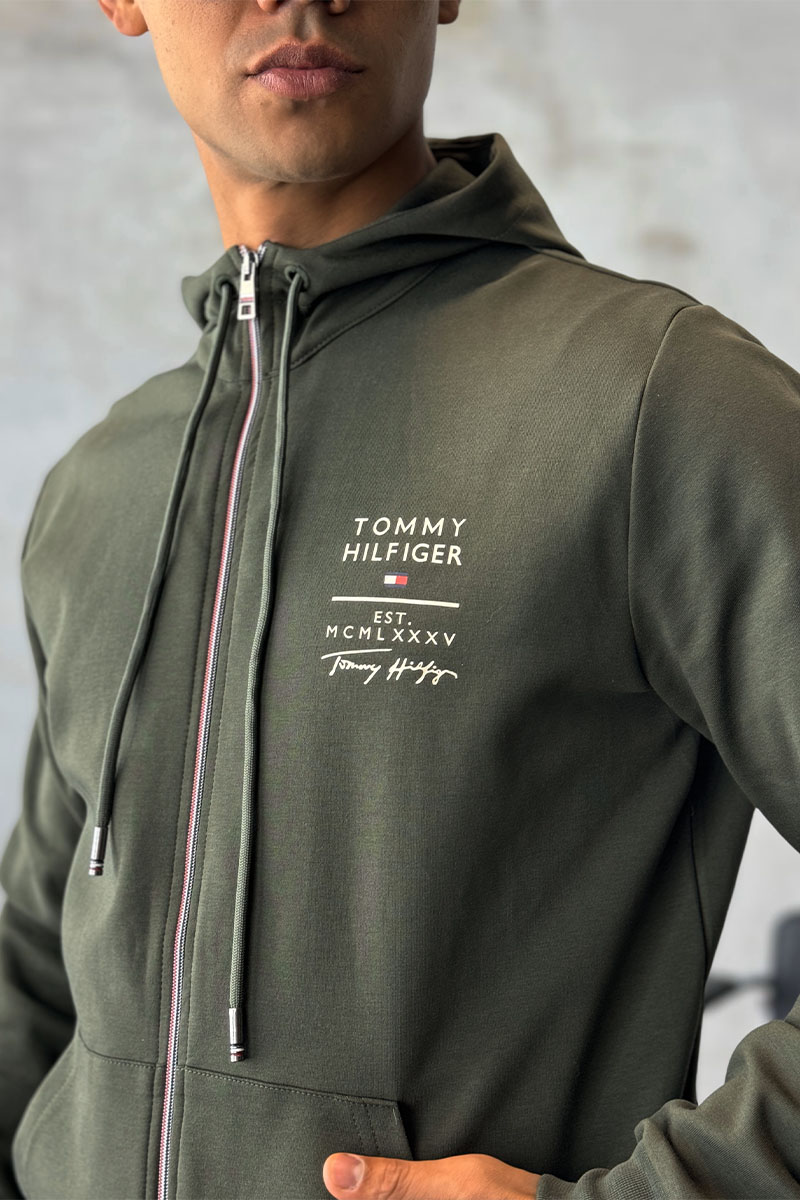 Tommy Hilfiger Спортивный костюм зелёного цвета 