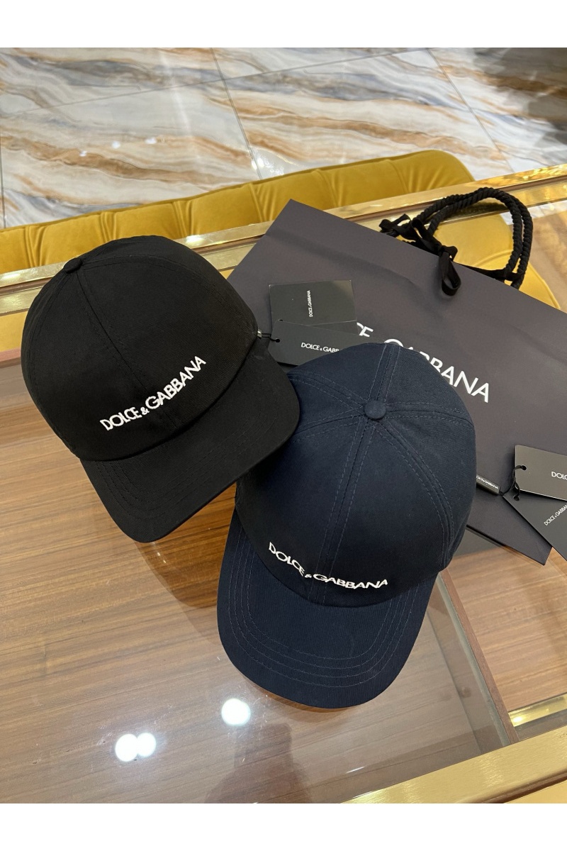 Dоlсе & Gаbbаnа Бейсболка чёрного цвета logo-embroidered