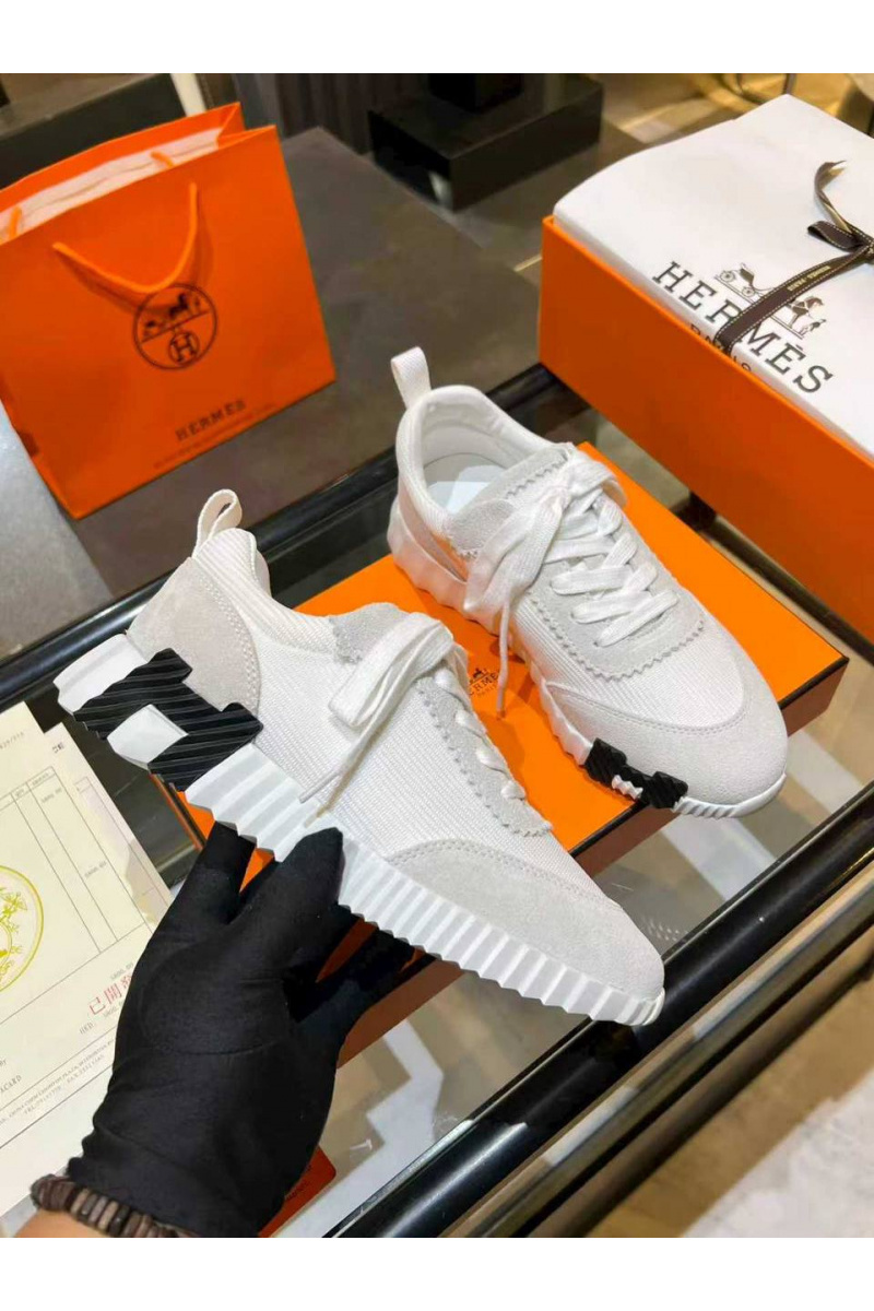Hermes Женские комбинированные кроссовки Bouncing premium