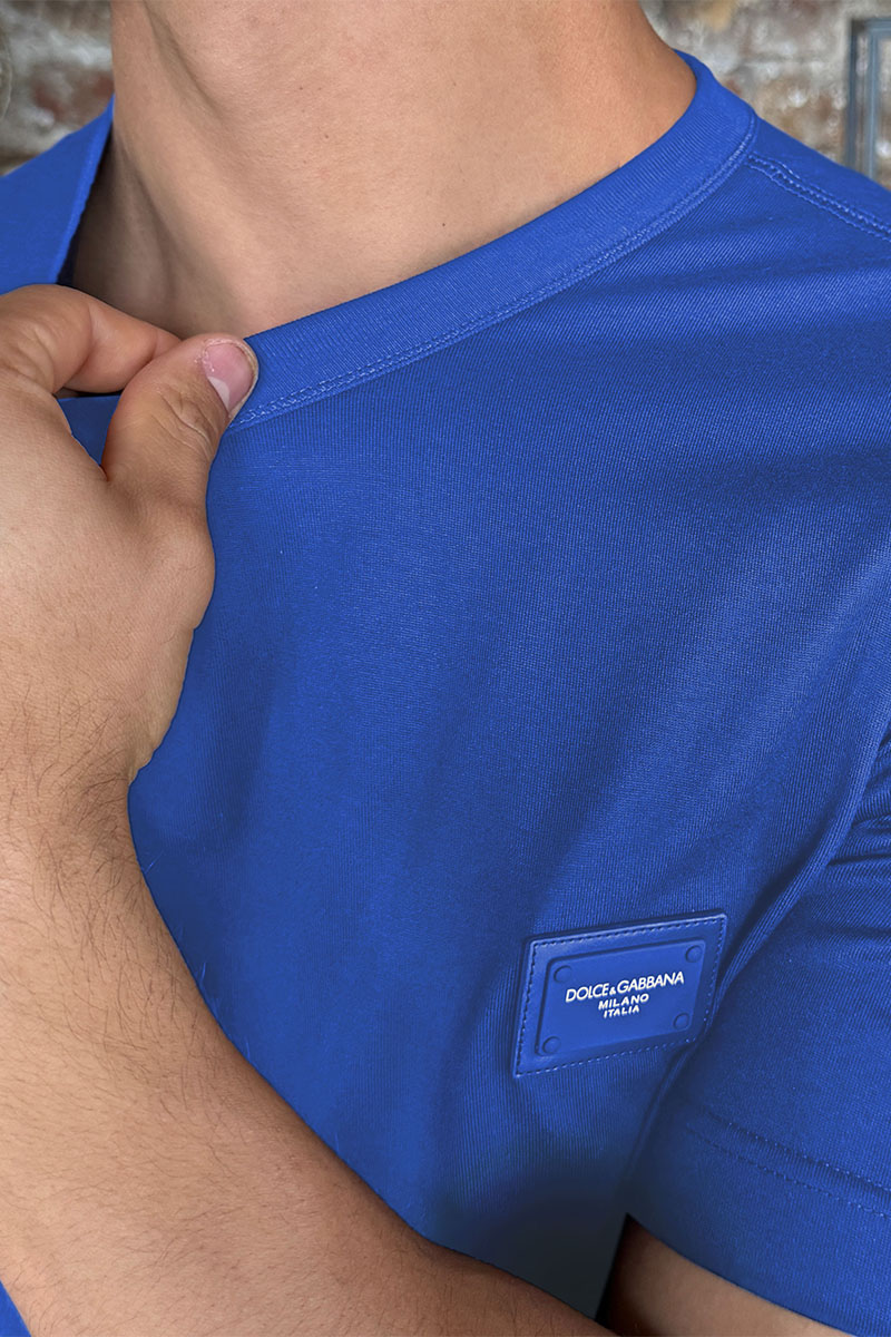 Dоlсе & Gаbbаnа Мужская футболка Premium - Color Blue