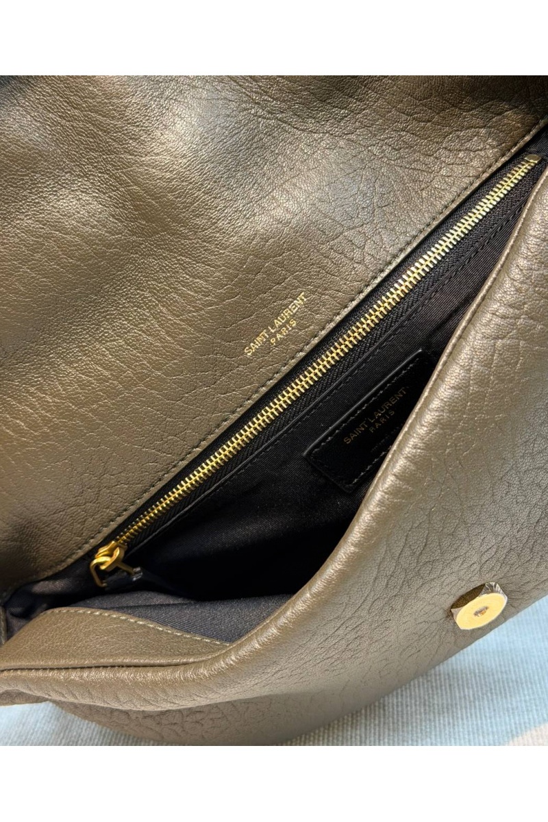 Yves Saint Laurent Кожаная сумка Calypso premium 30x12x5 см