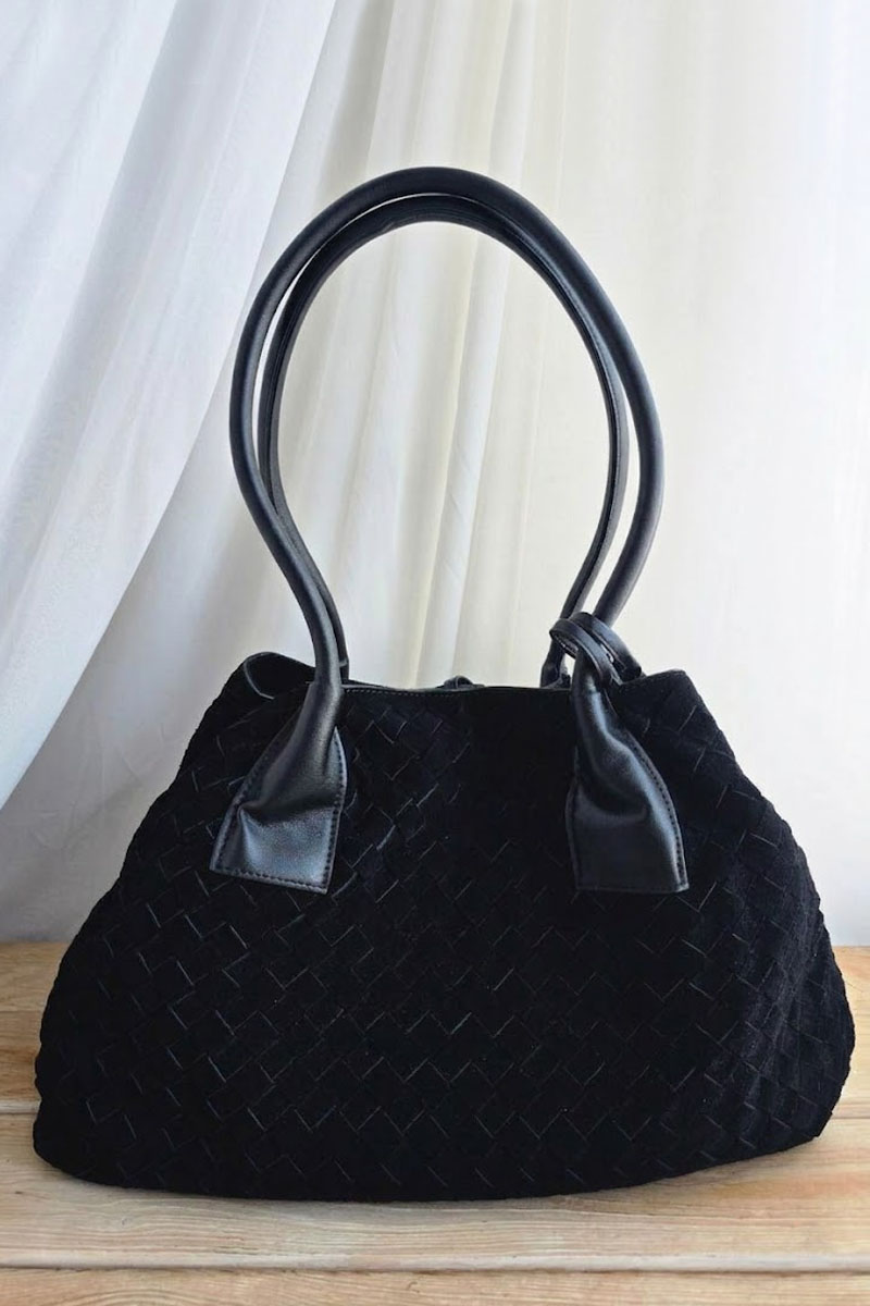 BV Замшевая сумка intrecciato 42x26