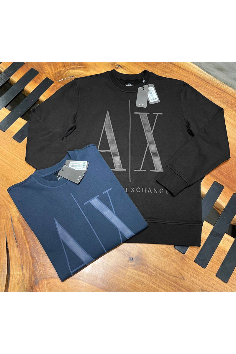 Emporio Armani EA7 Мужской чёрный свитшот 