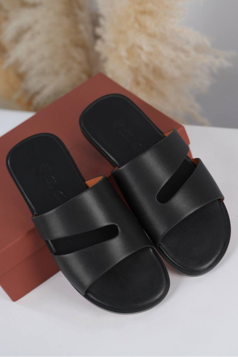 Loro Piana Мужские шлёпанцы Pilat Plain Walk