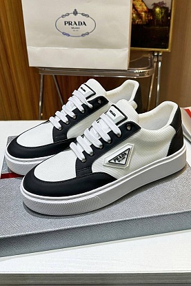 Мужские кроссовки logo-plaque - White / Black