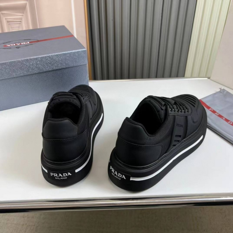 Prada Мужские комбинированные кроссовки 