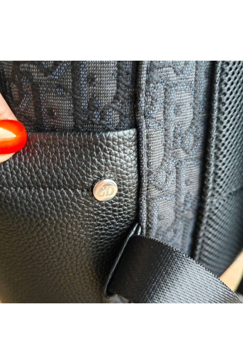 Dior Рюкзак Oblique Jacquard 42x30 см - Black