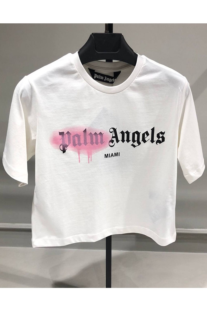 Palm Angels Женская футболка Miami - White