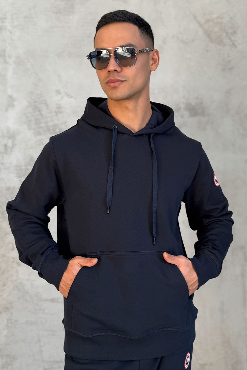 Canada Goose Тёмно-синее худи Huron 