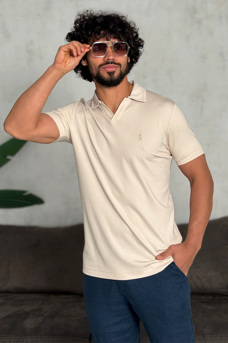 Polo Ralph Lauren Мужское бежевое поло