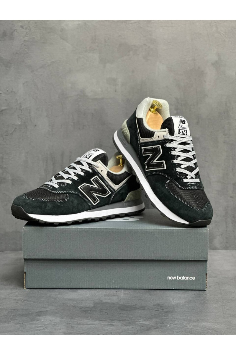 Sneakers Кроссовки 574 "Triple Contrast Black"
