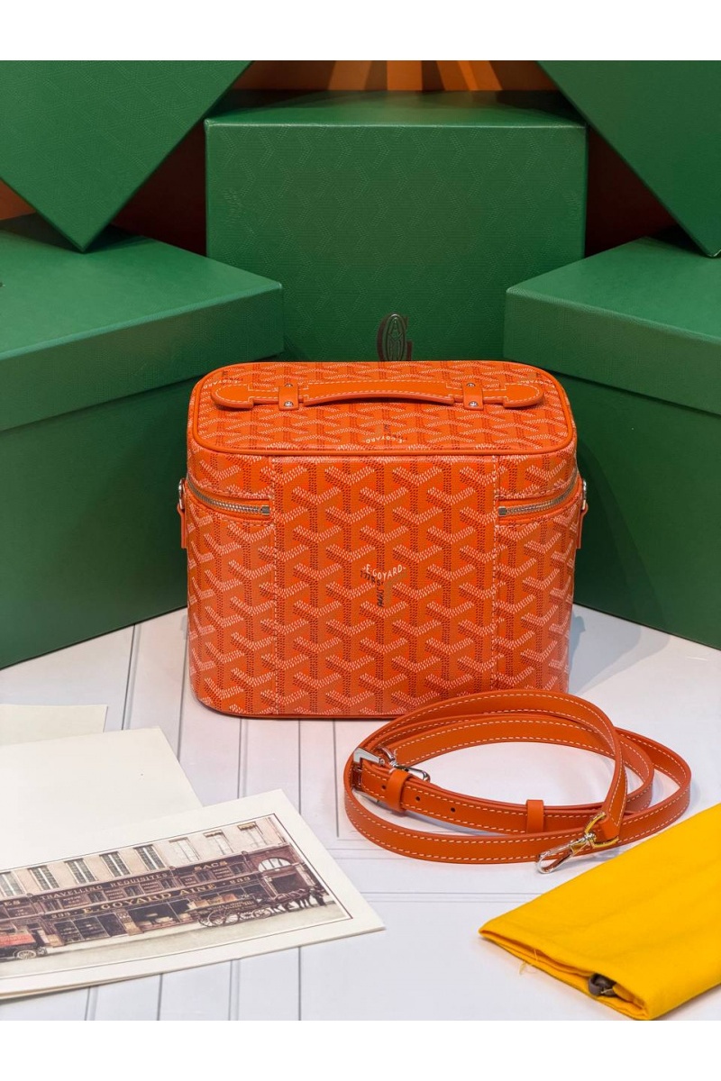 Designer Clothing Кожаная сумка Goyard Muse Vanity Case ​premium 20x16x14 см