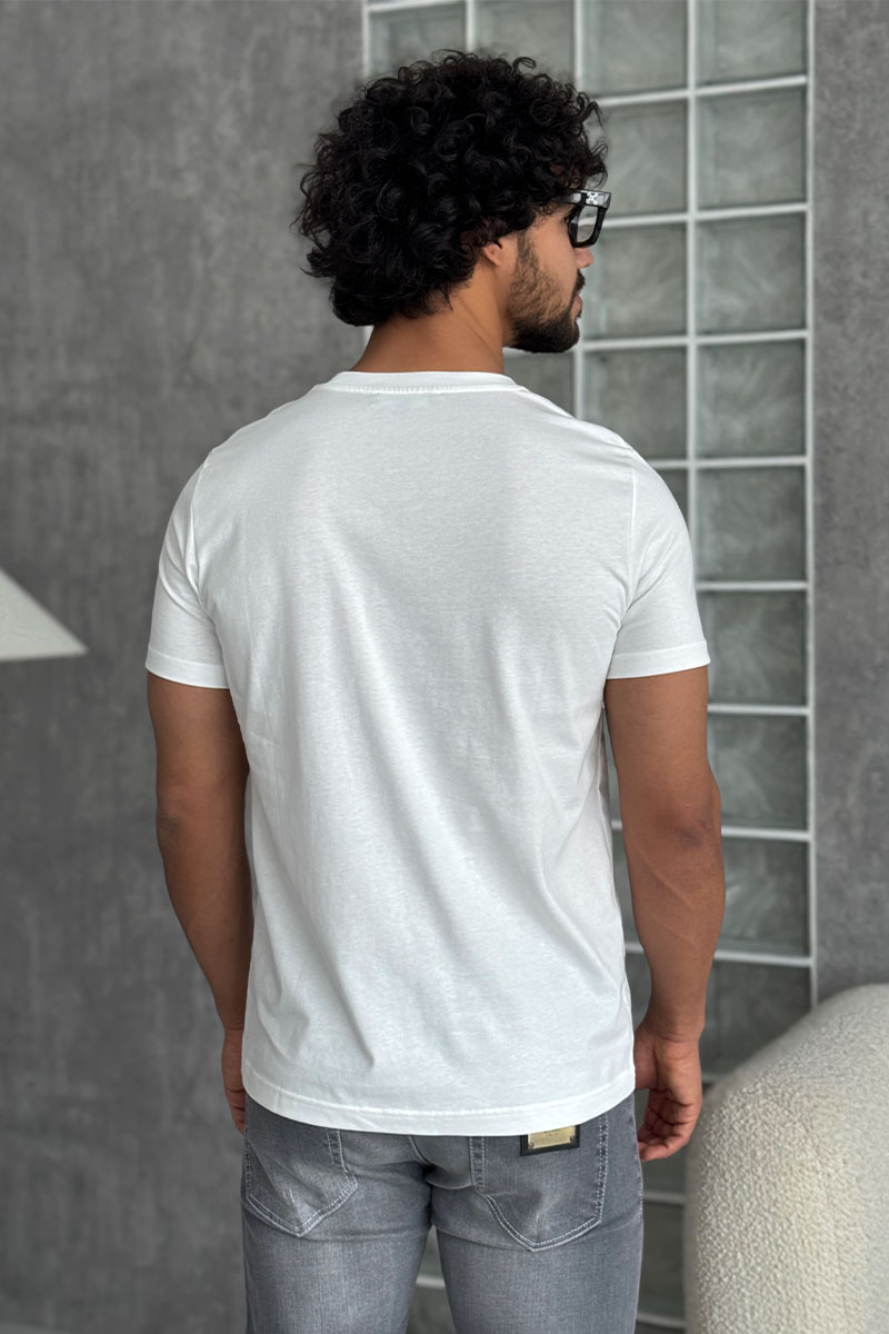 Dоlсе & Gаbbаnа Футболка белого цвета bee and crown 