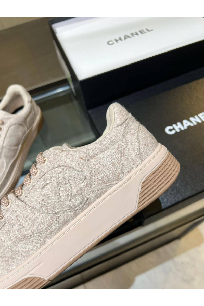 Chаnеl Женские кроссовки Tweed premium