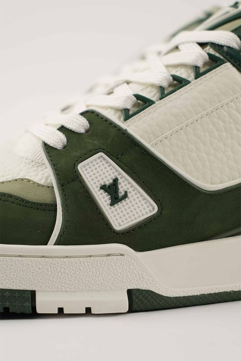 Lоuis Vuittоn Кожаные кроссовки Trainer - White / Green