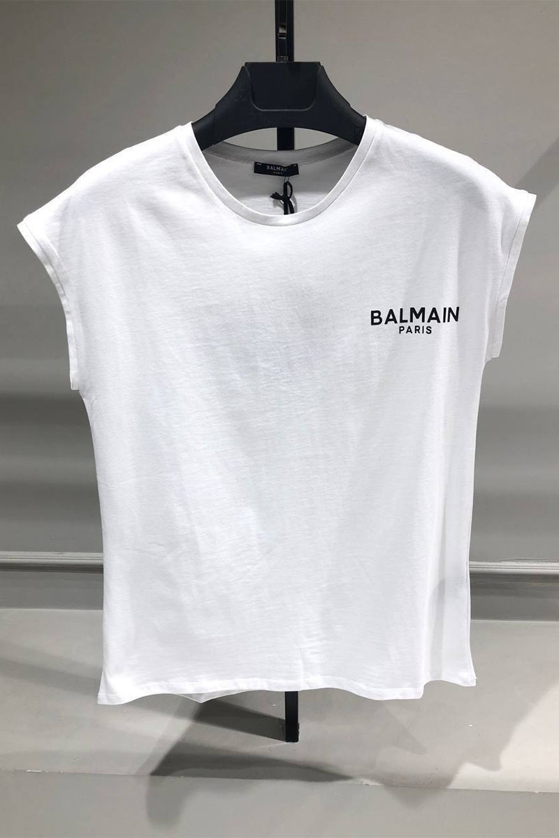 Balmain Женская футболка Paris - White