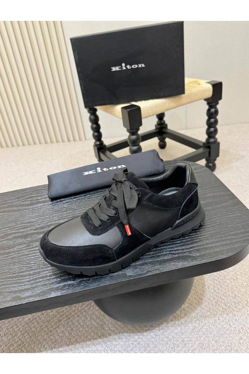 Kiton Мужские комбинированные кроссовки 