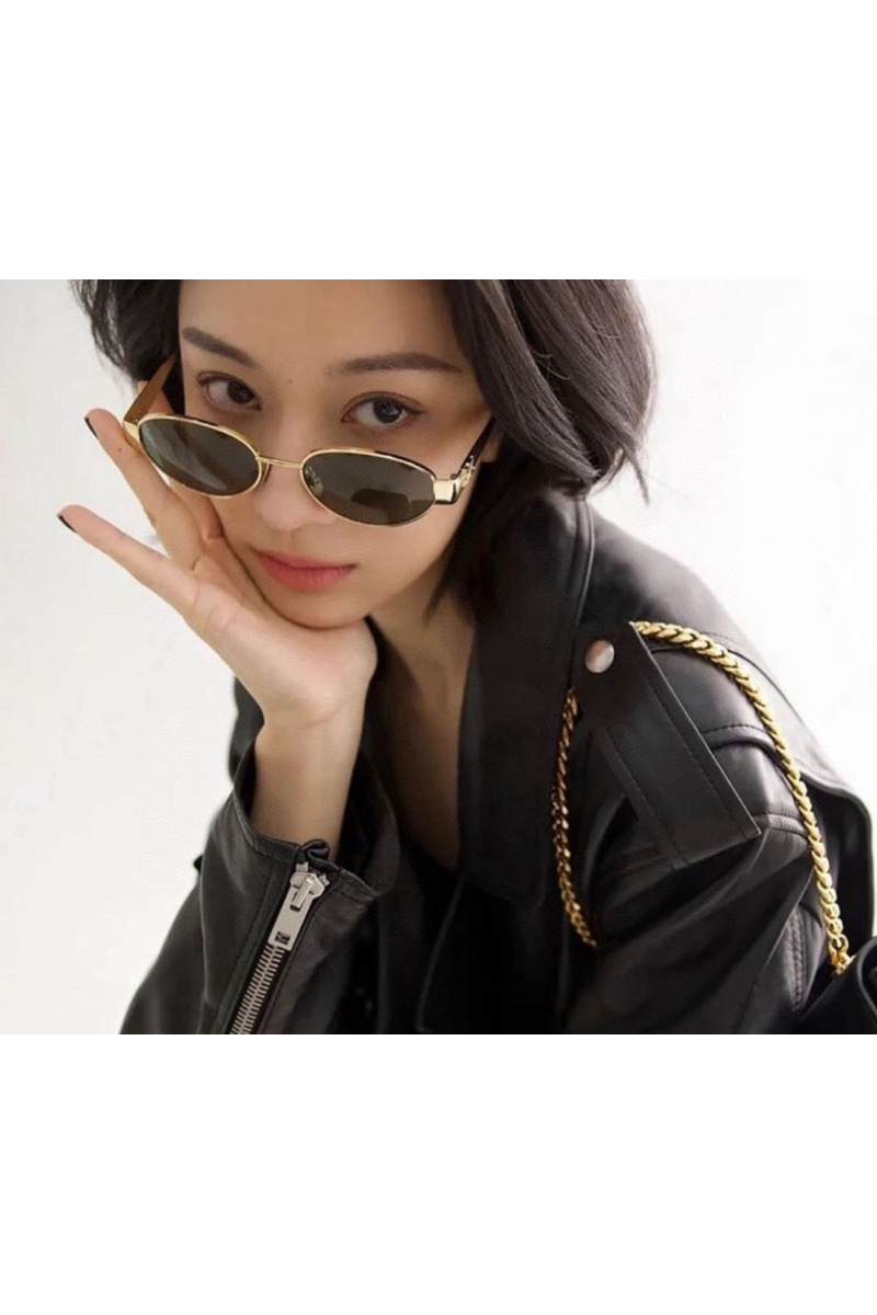 Celine Солнцезащитные очки  Triomphe Metal