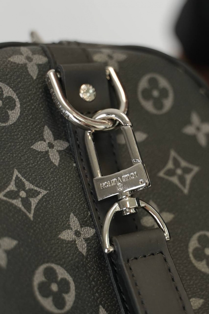 Lоuis Vuittоn Дорожная сумка Keepall Monogram Eclipse 55x30 см