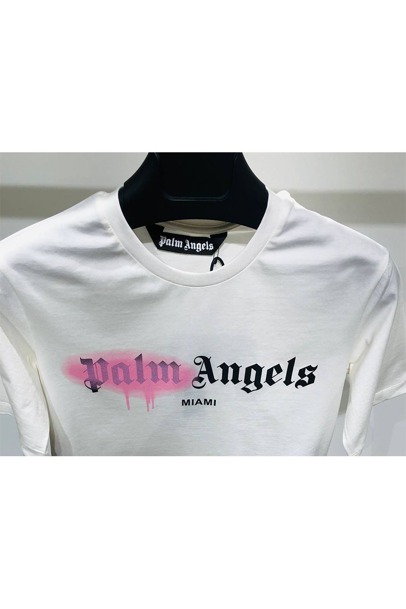 Palm Angels Женская футболка Miami - White