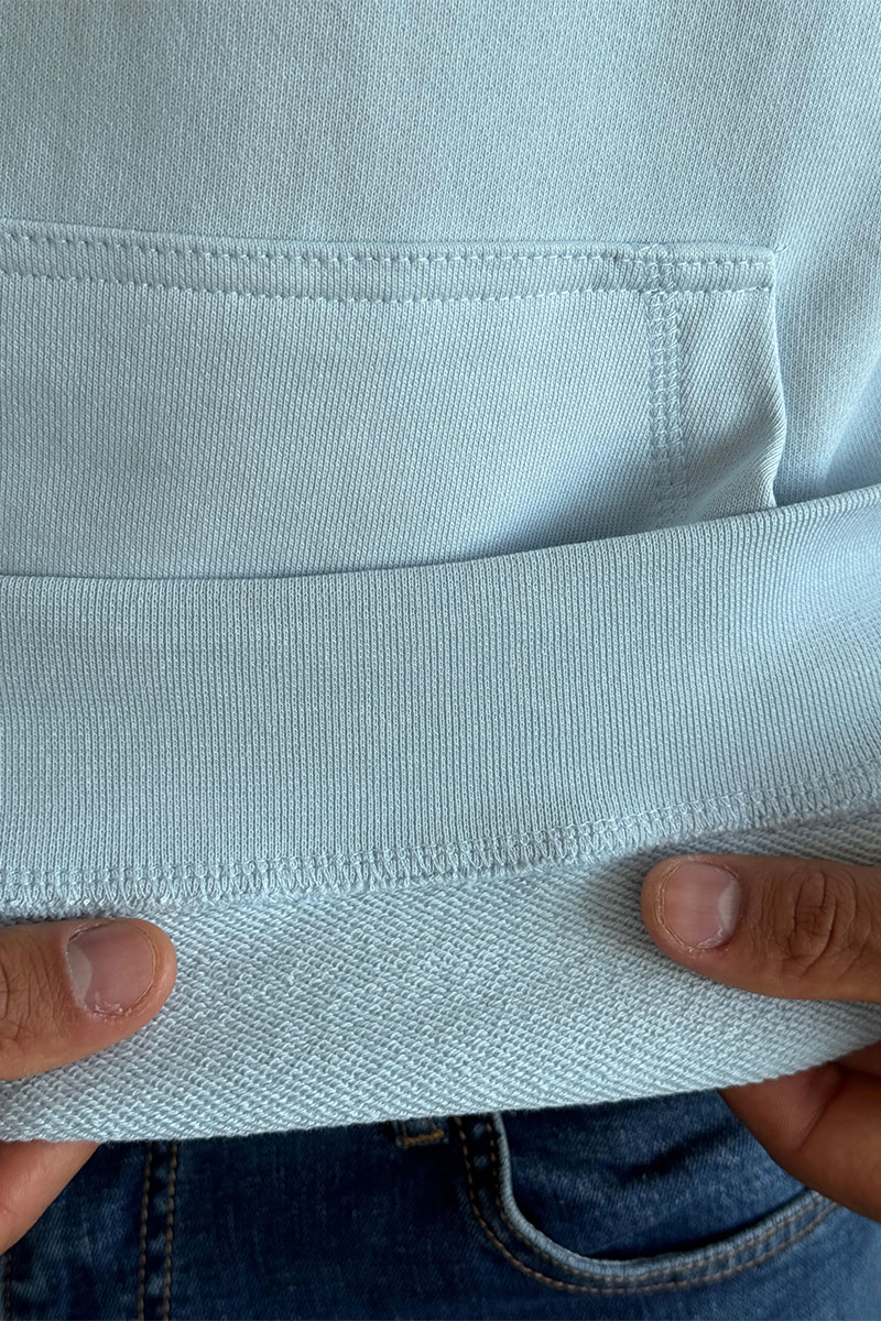 Casablanca Мужское голубое худи Par Avion