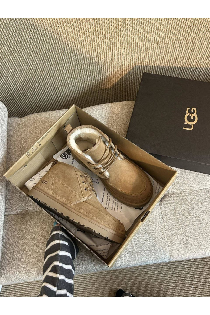UGG Ботинки с мехом Neumel Moc - Mustard Seed