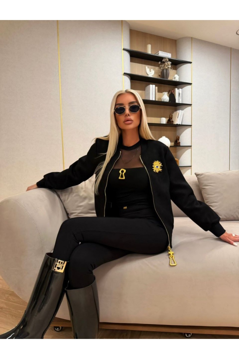 Schiaparelli Женский бомбер premium - Black