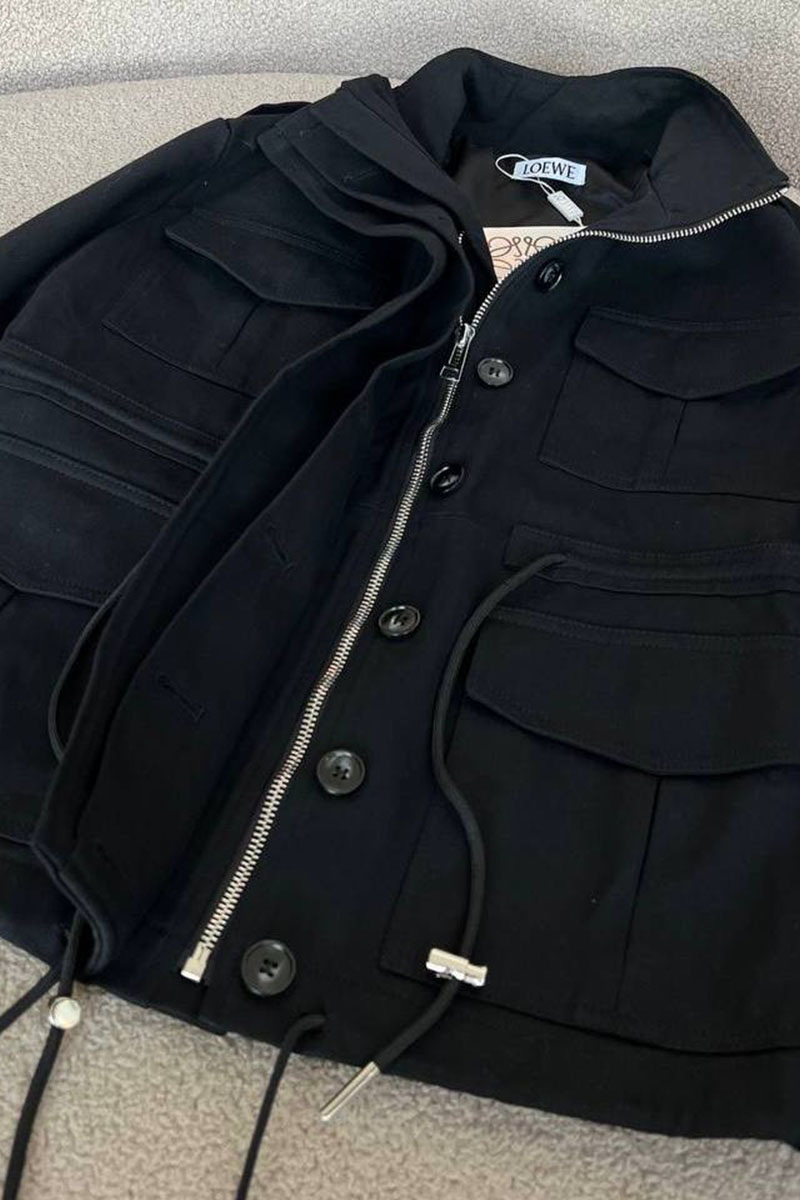 Loewe Женская чёрная куртка 