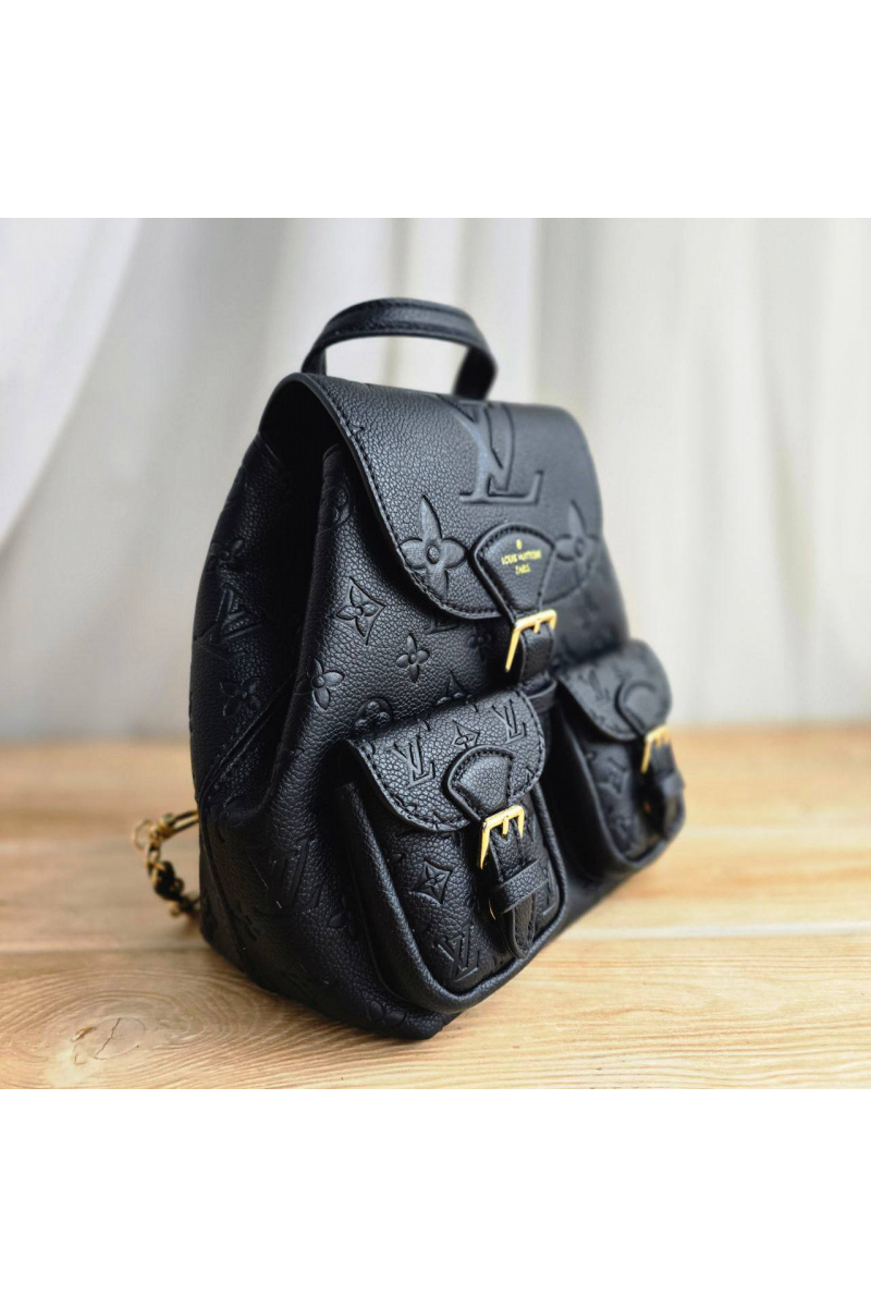 Lоuis Vuittоn Кожаный рюкзак Monogram Empreinte 22x22 - Black
