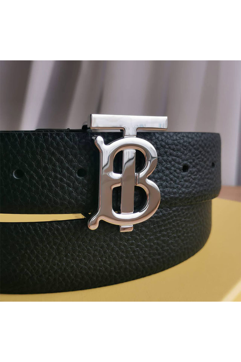 Burberry Кожаный ремень TB logo 