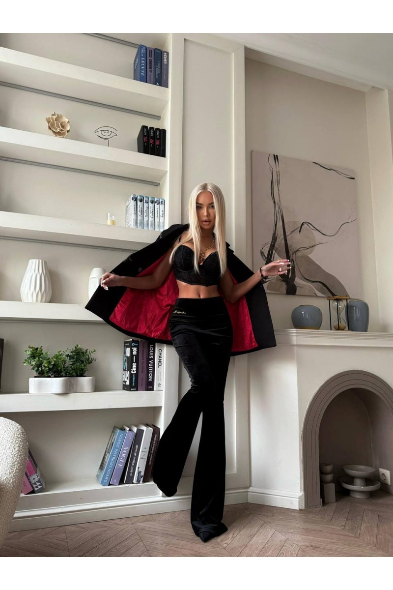 Schiaparelli Женские брюки клёш Premium - Black