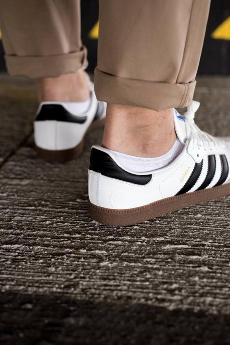 Adidas Кроссовки Samba Vegan "White Gum" 