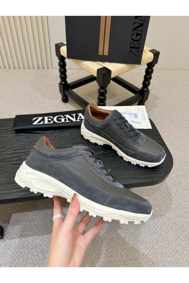 Zegna Мужские кроссовки 
