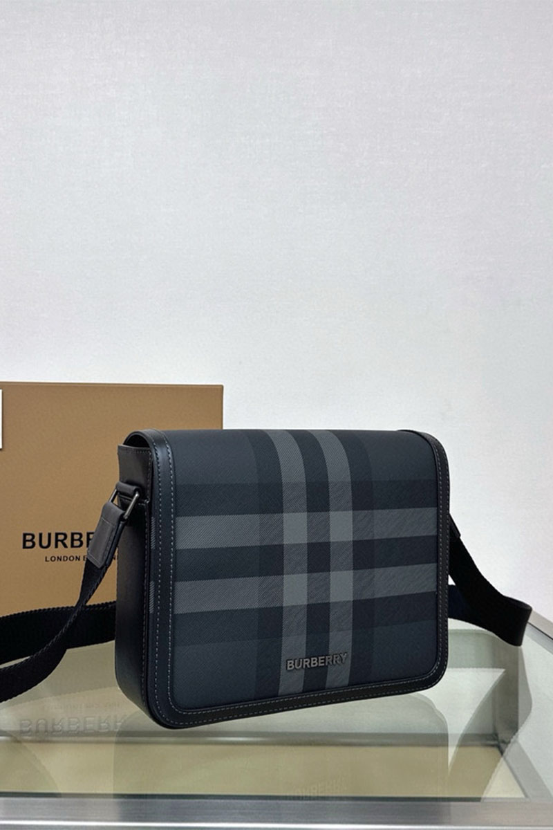 Burberry Кожаная сумка Alfred Premium 25.5x21.5x6.5 см