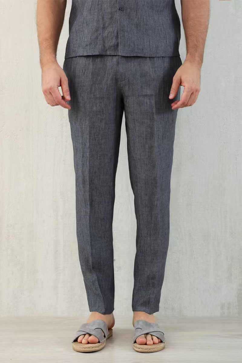 Brunеllо Сuсinеlli Льняные брюки Premium - Grey
