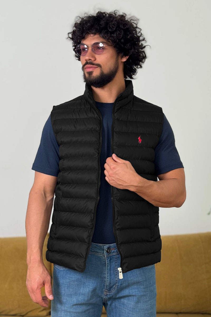 Polo Ralph Lauren Мужской жилет чёрного цвета 
