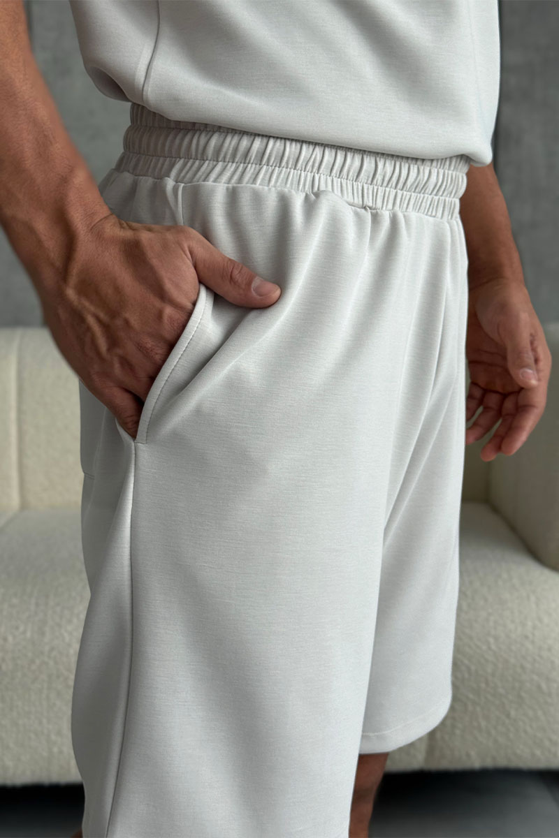 Loro Piana Мужские серые шорты 