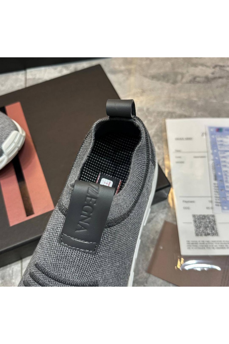 Zegna Мужские текстильные кроссовки