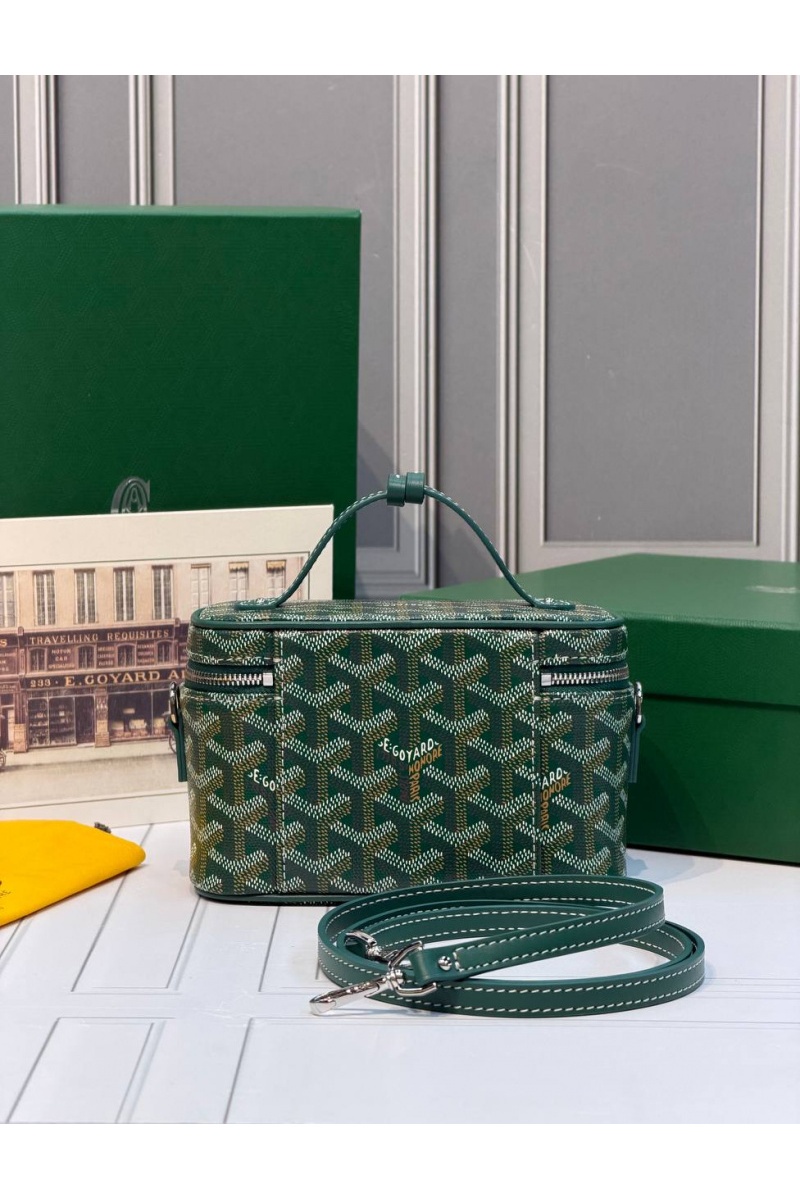 Designer Clothing Кожаная сумка Goyard Muse Mini Vanity ​premium 16,5x10,5x8 см