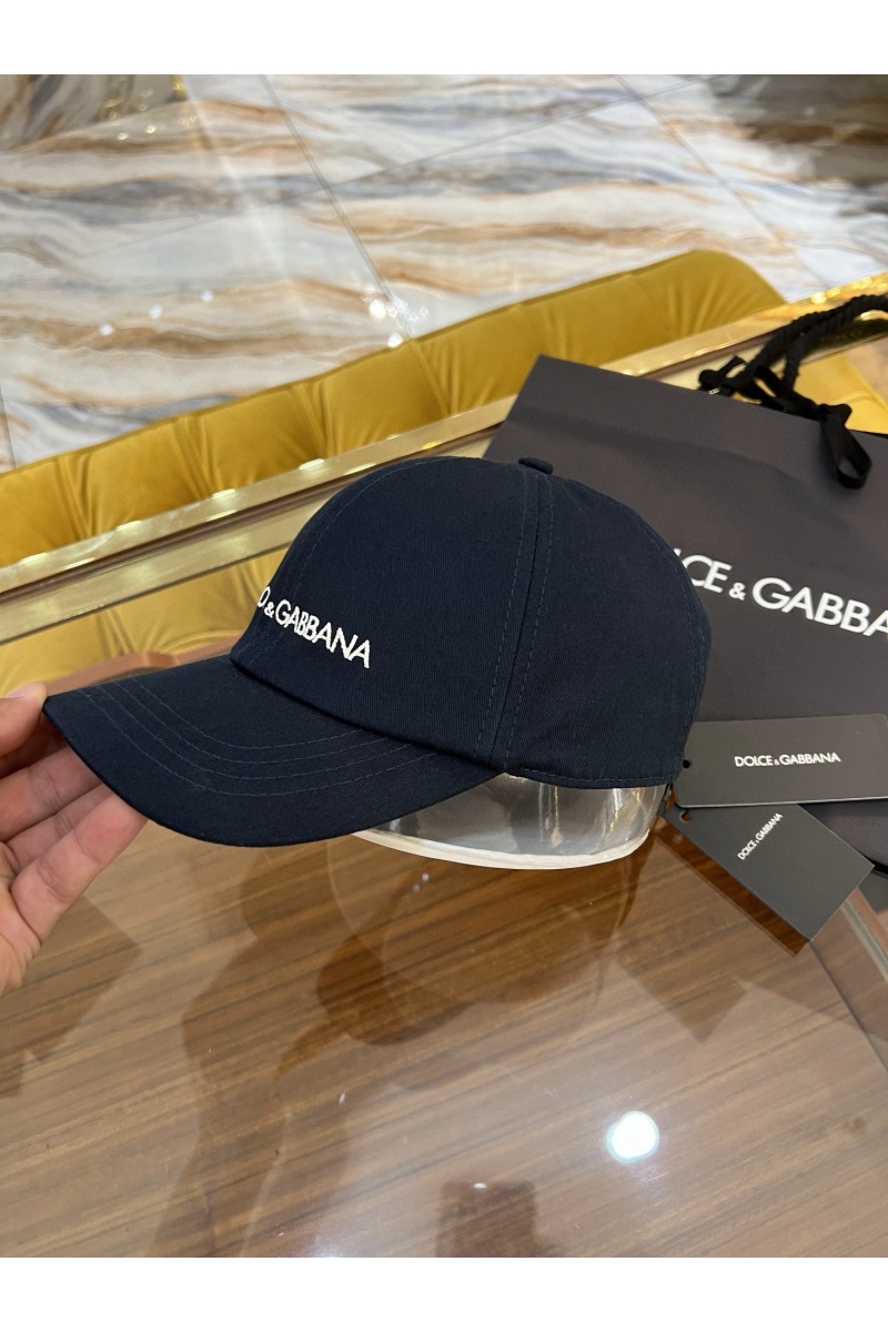 Dоlсе & Gаbbаnа Бейсболка синего цвета logo-embroidered