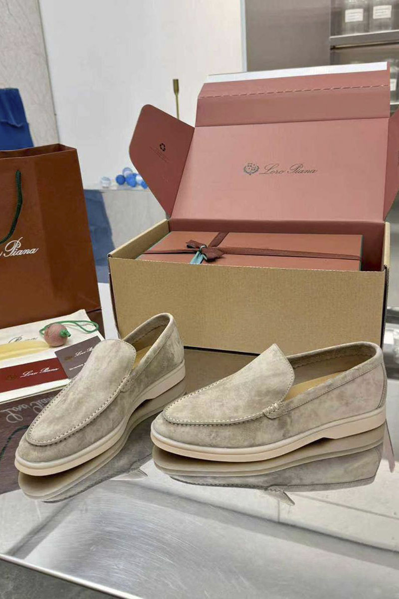 Loro Piana Женские заишевые лоферы Summer Walk premium