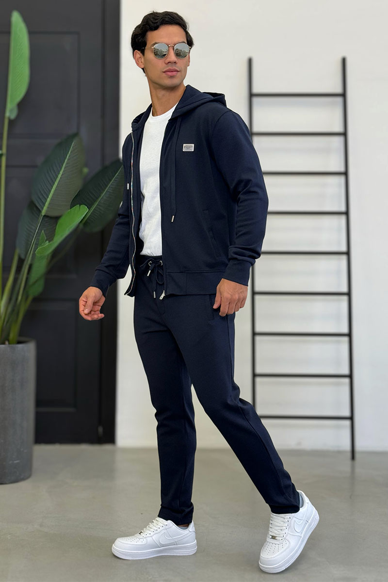 Dоlсе & Gаbbаnа Спортивный костюм logo plaque - Navy