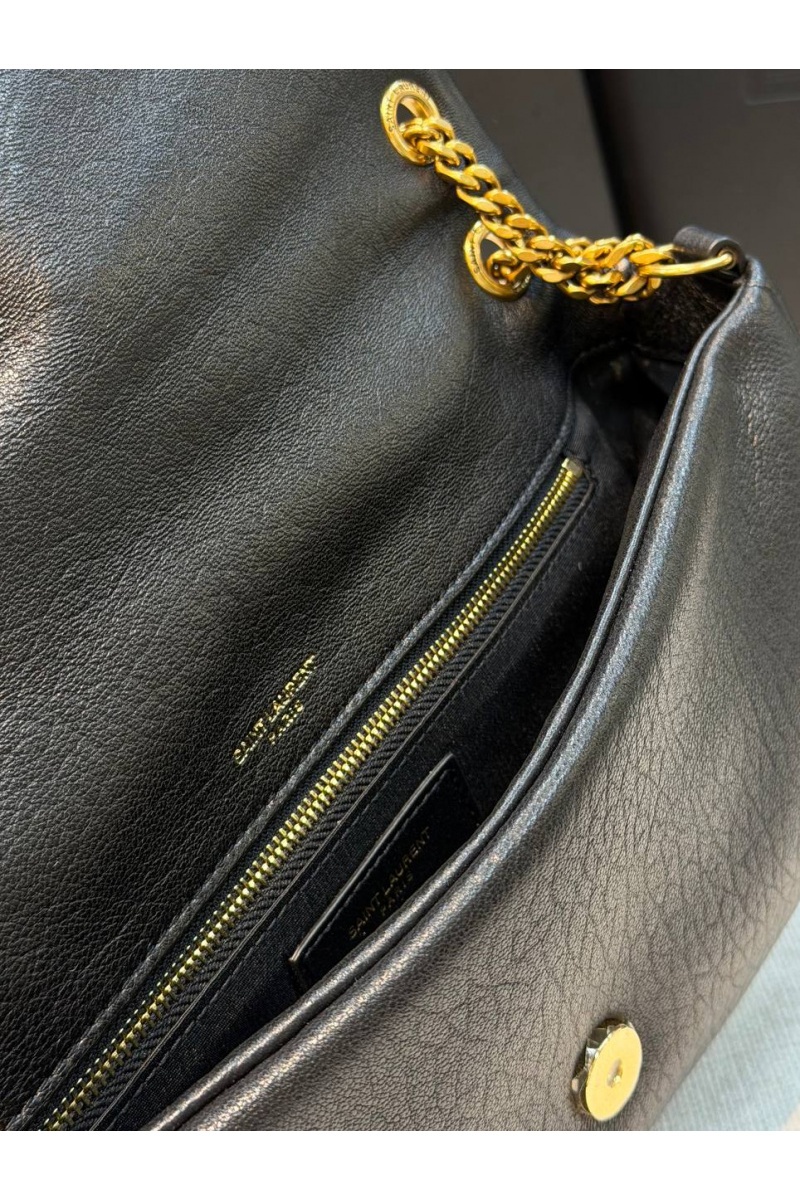 Yves Saint Laurent Кожаная сумка Calypso premium 30x12x5 см