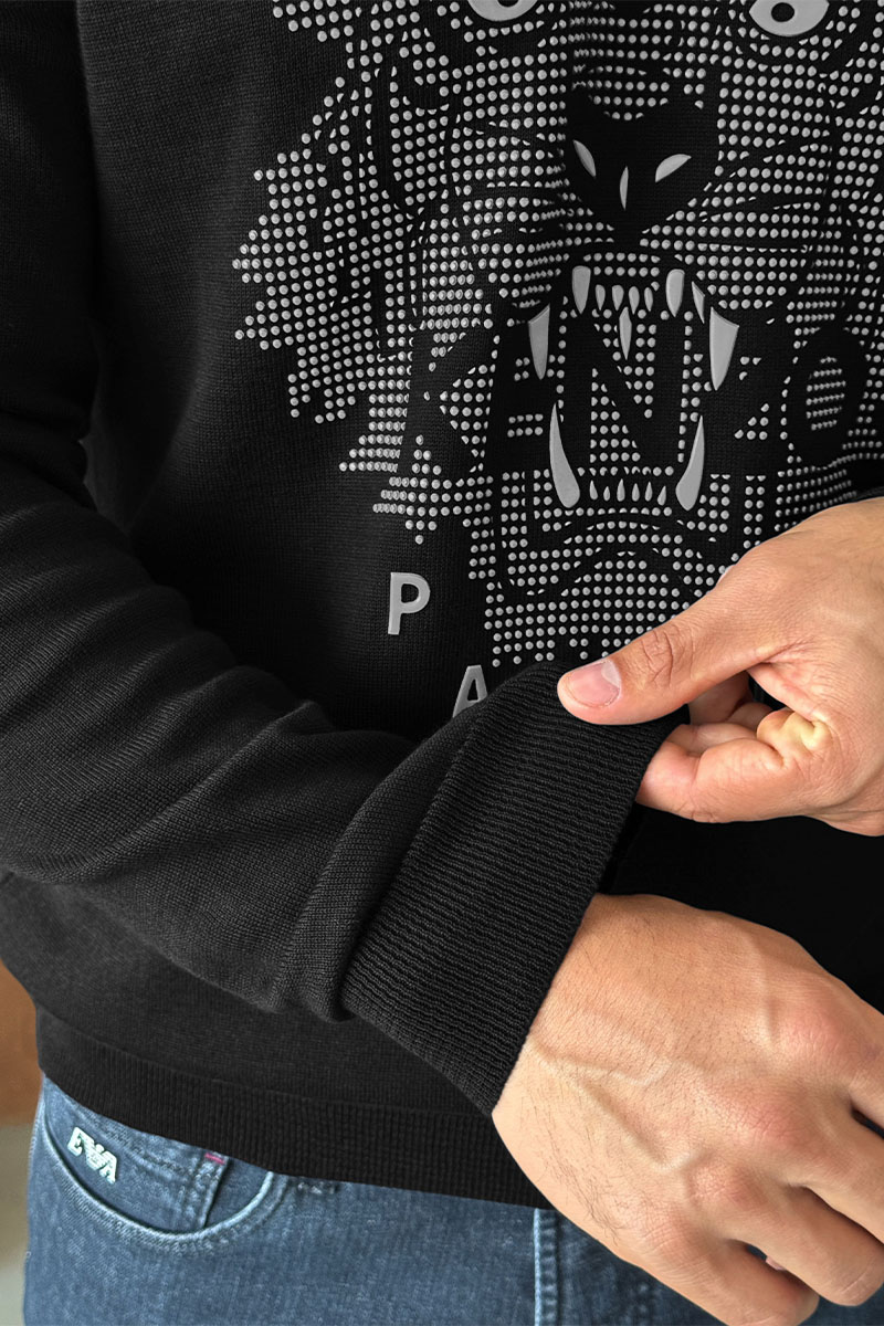 Kenzo Чёрный свитшот Tiger motif