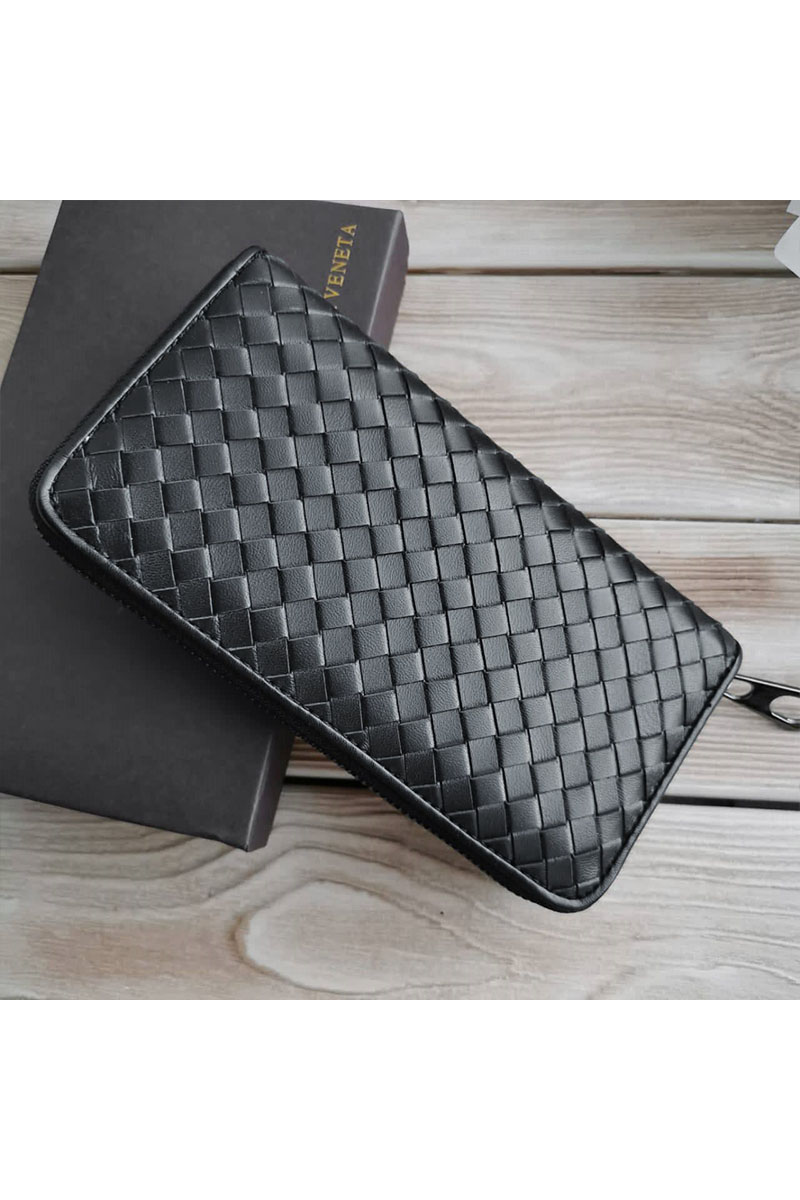 BV Портмоне с молнией - Black 20x10 см