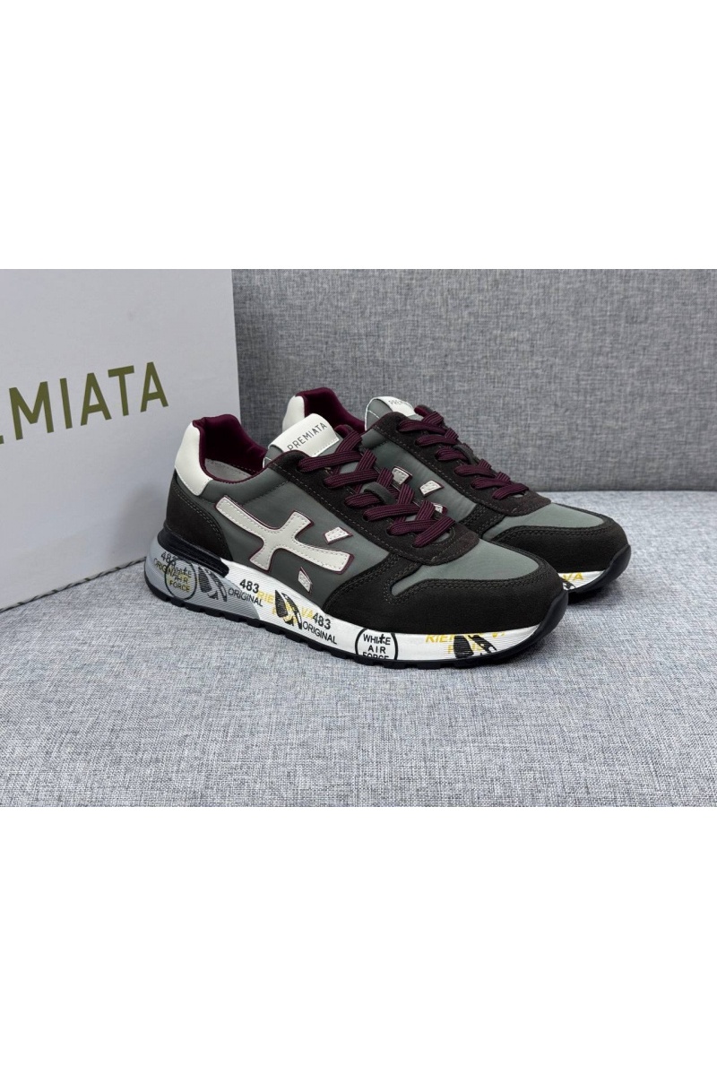 Premiata Комбинированные кроссовки Mick