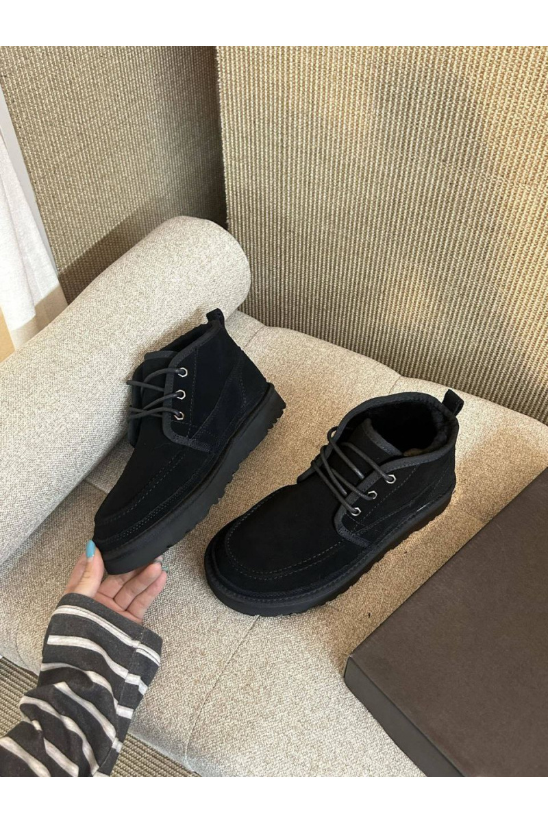 UGG Ботинки с мехом Neumel Moc - Black