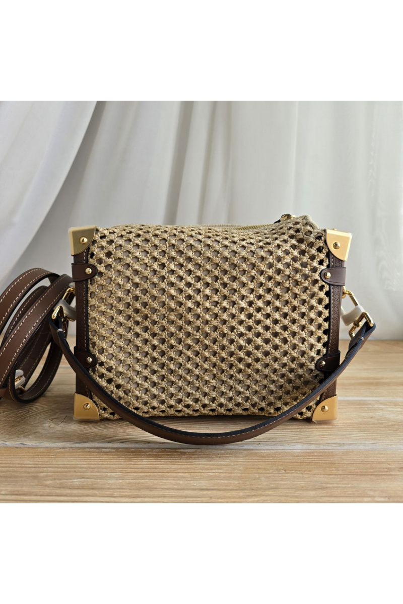 Lоuis Vuittоn Кожаная сумка Side Trunk MM 22x16 см